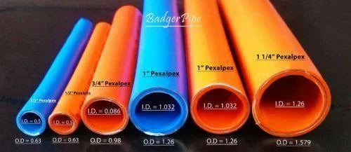 1" Pex AL Pex Insulated Tubing Y6282