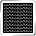 Solid Black 4' x 50' Privacy Screen Fence with Brass Grommets Q8439