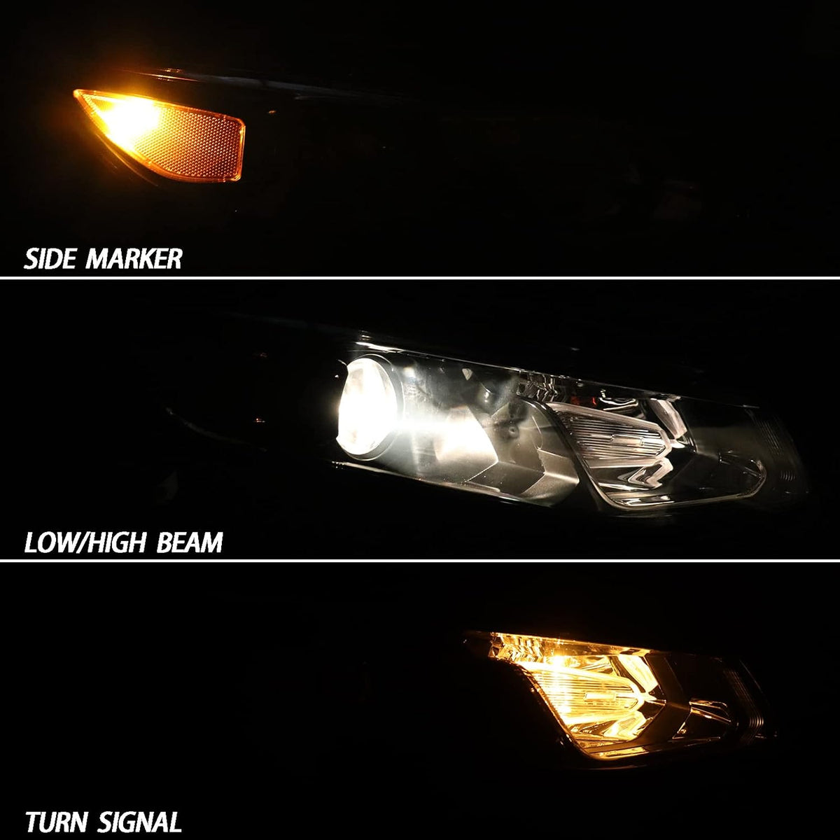 Halogen Headlights Assembly for 2016 2017 2018 Chevrolet Malibu, Passenger Side X100398