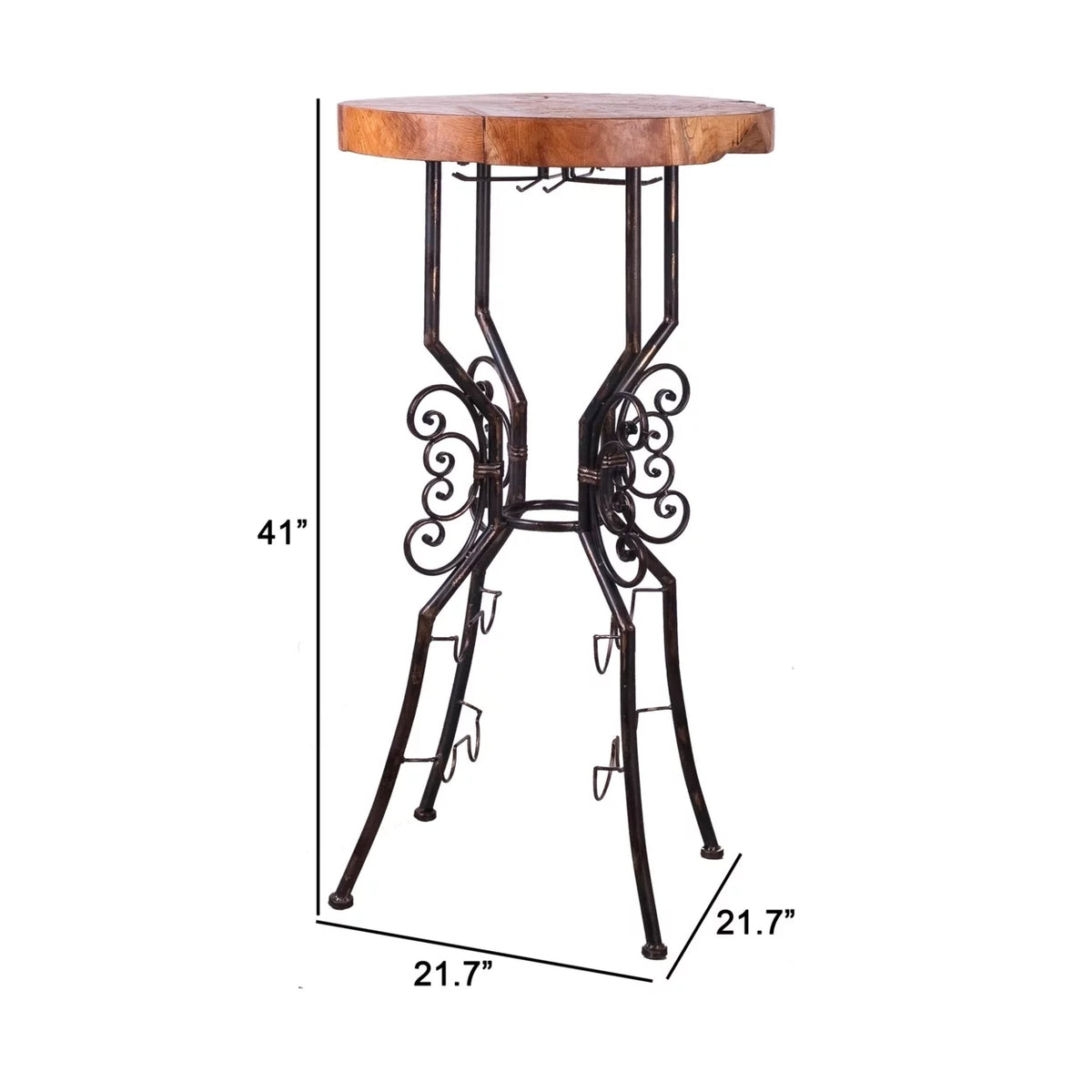 41 Inch Round Bar Table A838350