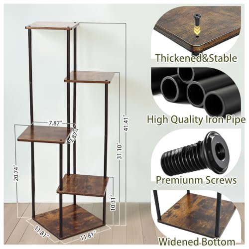 3-Tier Wooden Plant Stand U74989