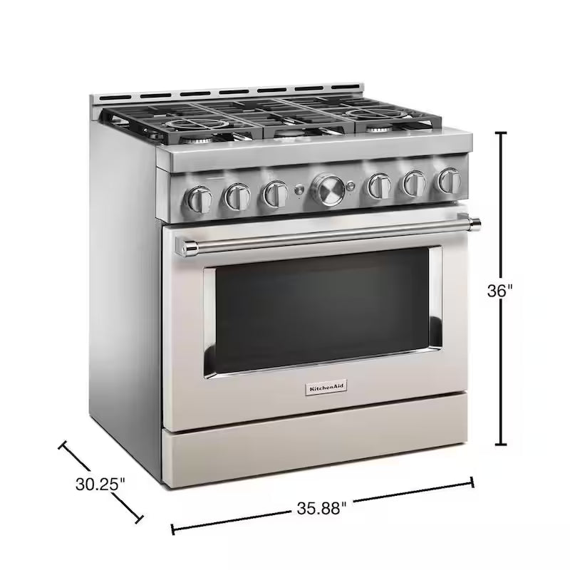5.1 cu. ft. Smart Gas Range with Self-Cleaning and True Convection E13576
