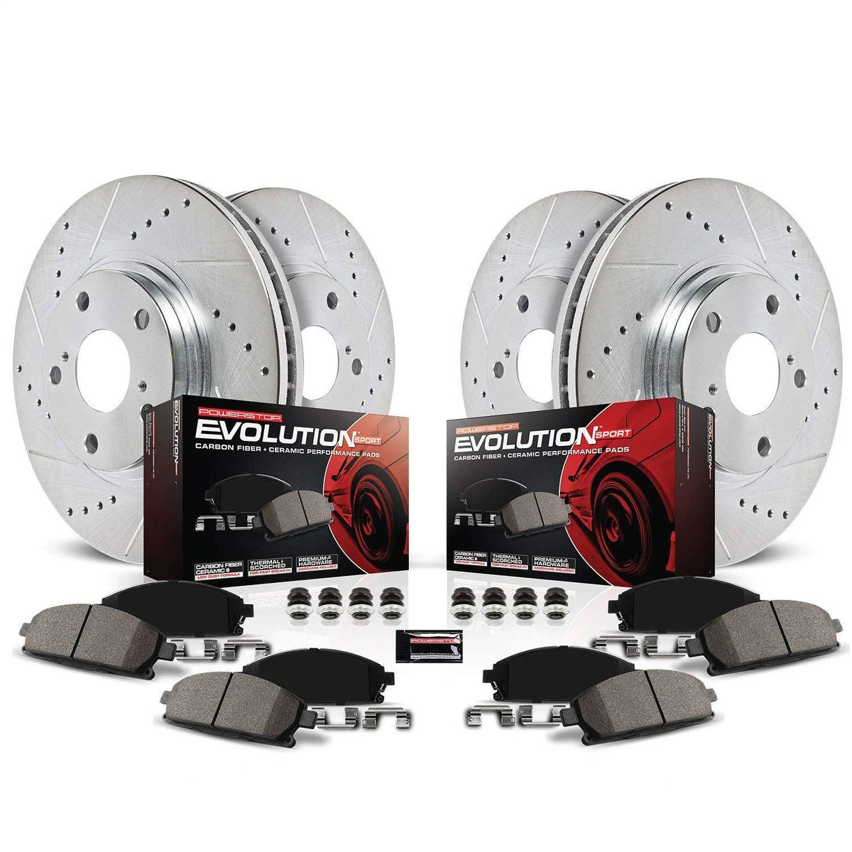 Front and Rear Z23 Evolution Sport Brake Kit A977