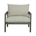 Aluminum Outdoor Lounge Chair in Gray G9447