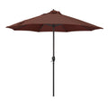 9 ft Aluminum Tilt Crank Lift Patio Umbrella G311
