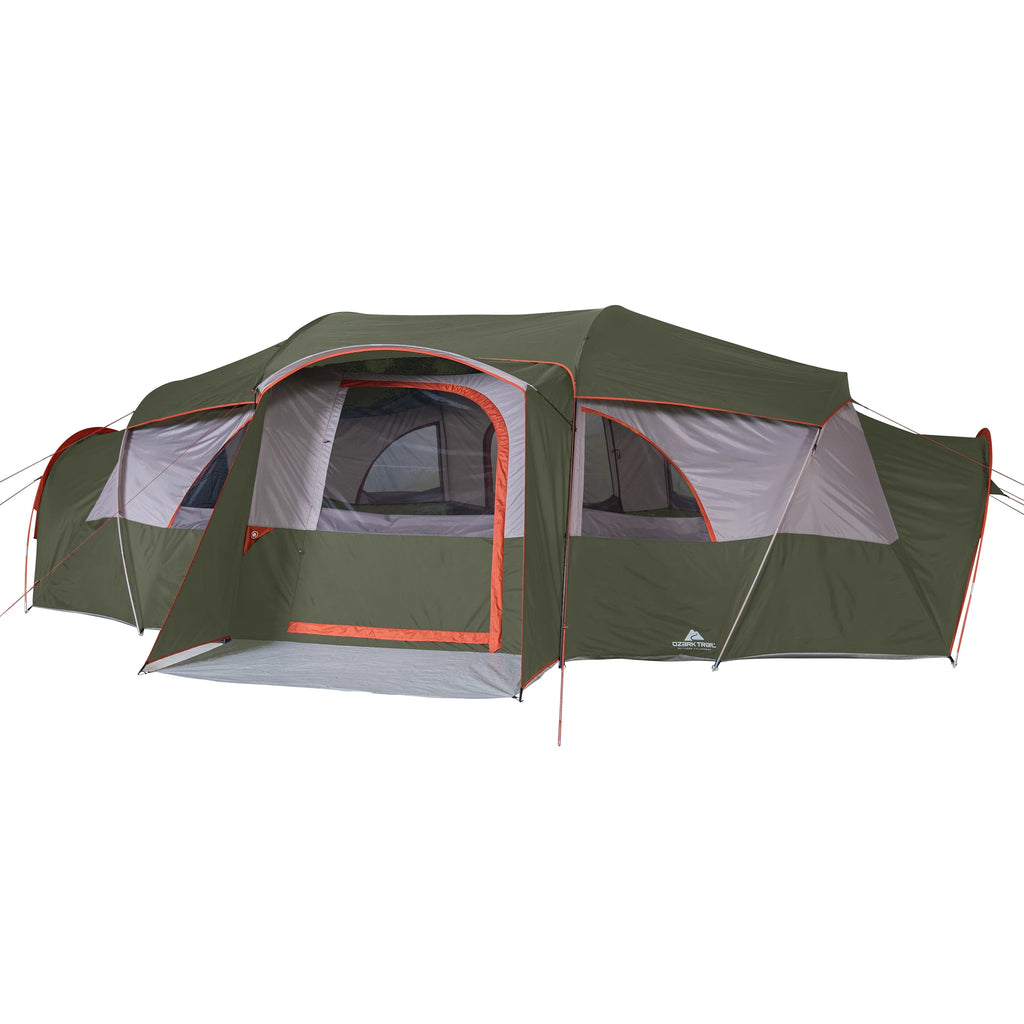 18-Person Cabin Tent with 3 Covered Entrances J6487