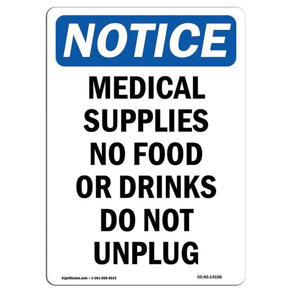 OSHA Notice Sign Y725