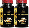 Omega-3 Fish Oil Softgels EPA DHA 2 Bottles J44323