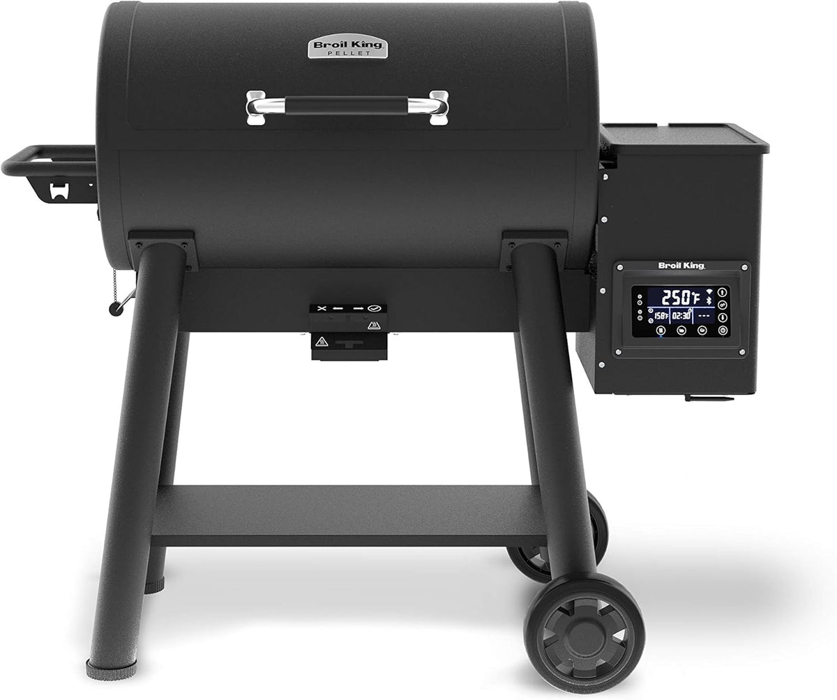 Black 640 sq. in Pellet Grill Q5100