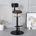 Set of 2 Adjustable Swivel Bar Stool X272