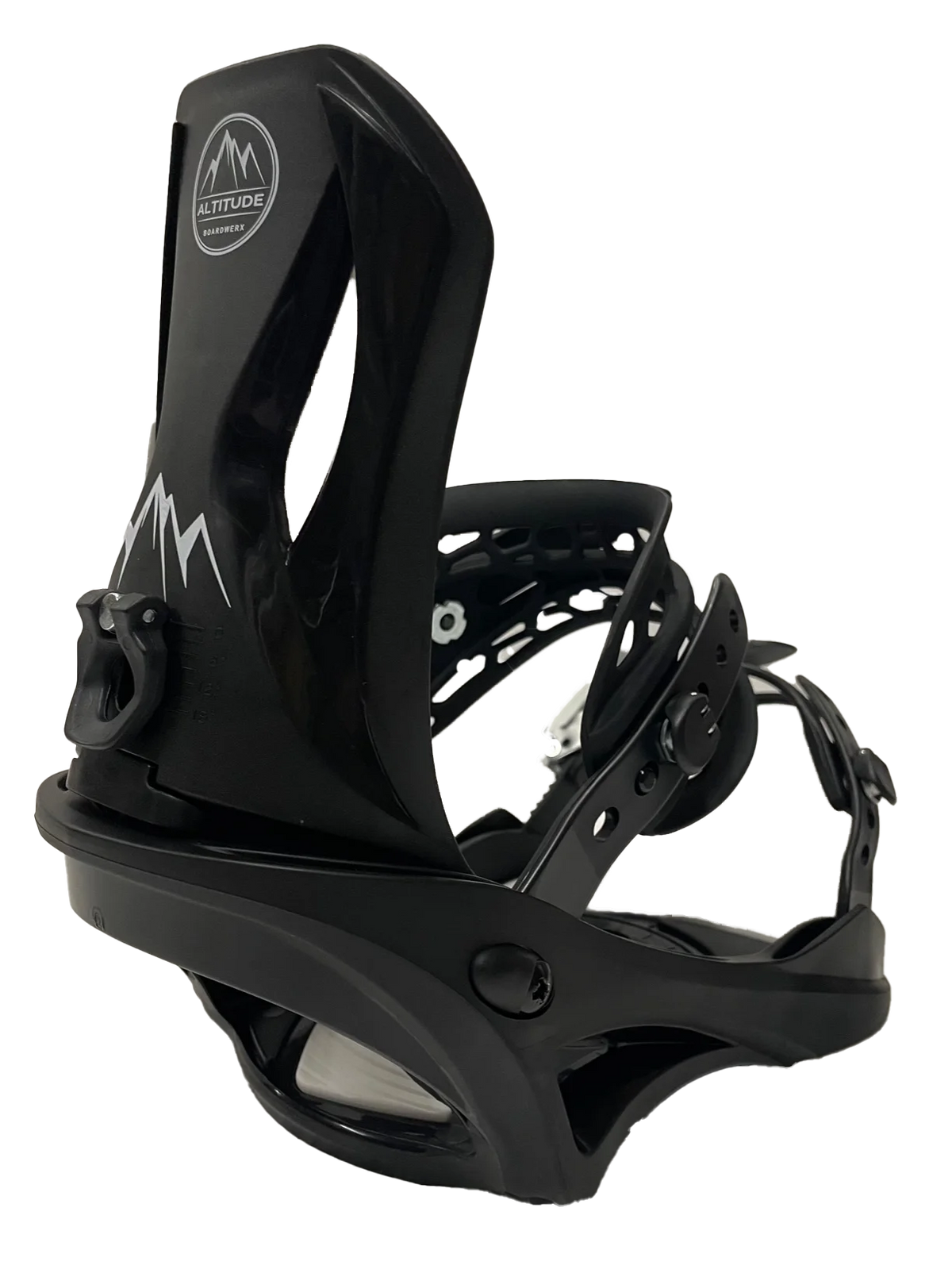 Black Snowboard Bindings L/XL E89268