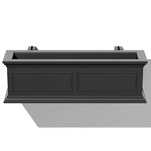 Plastic Rectangular Railing Planter Z705288