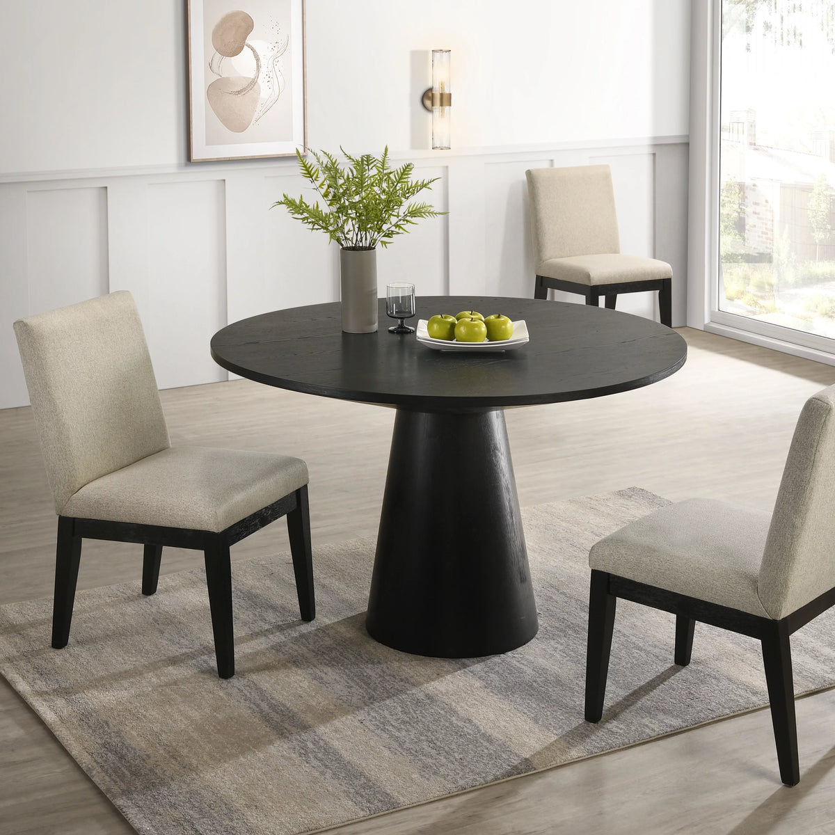 Contemporary Pedestal Dining Table H8512