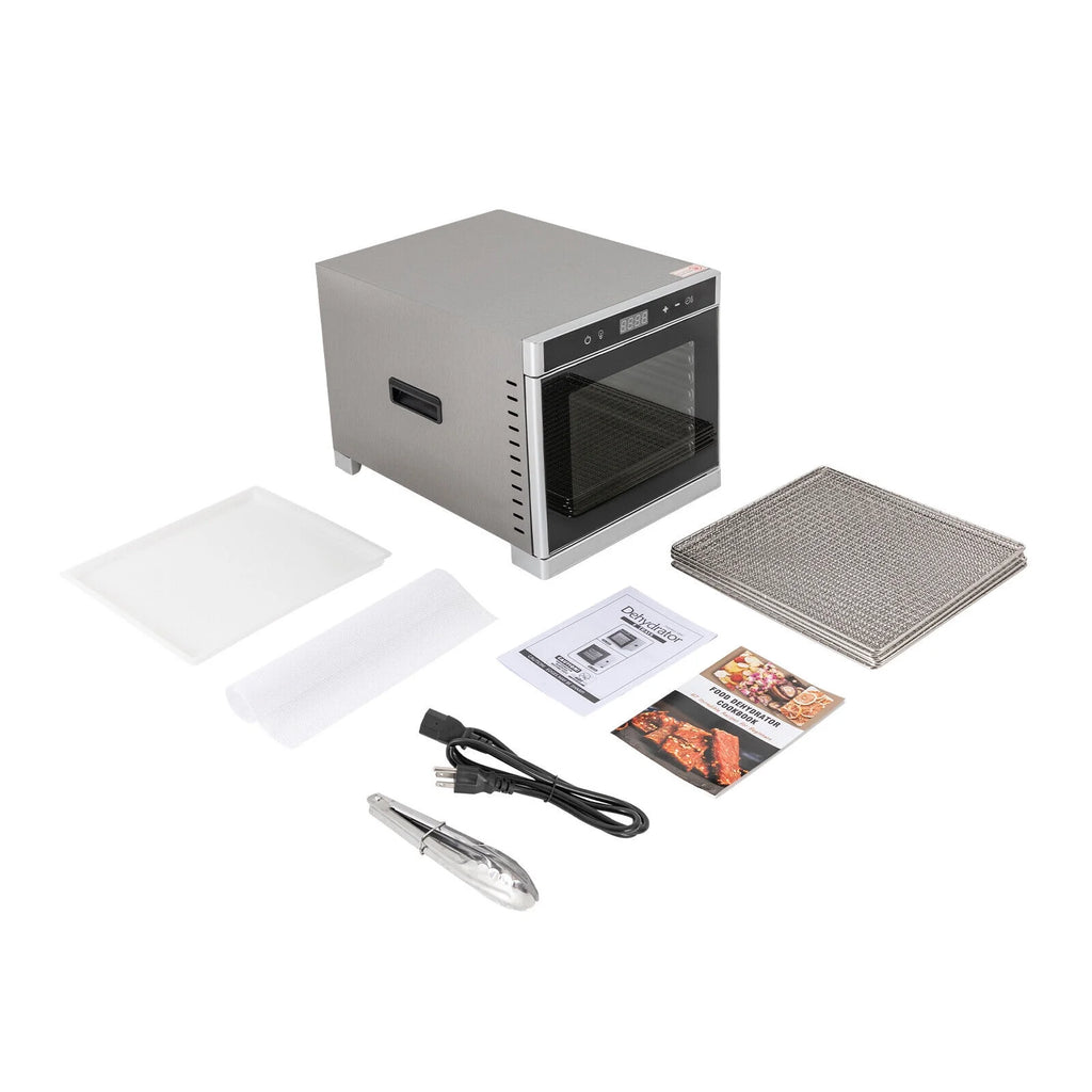 6 Tray Stainless Steel Food Dehydrator 700W I163