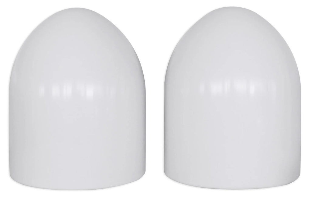 White Aluminum Wakeboard Tower Speaker Pods with Covers J50620