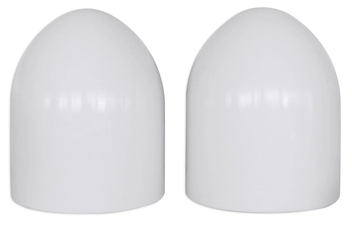 White Aluminum Wakeboard Tower Speaker Pods with Covers J50620