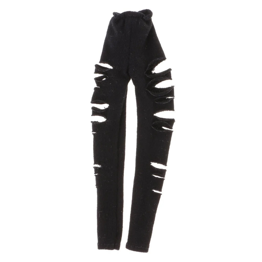 Casual Skinny Ripped Pants for 12'' Blythe Doll G2539