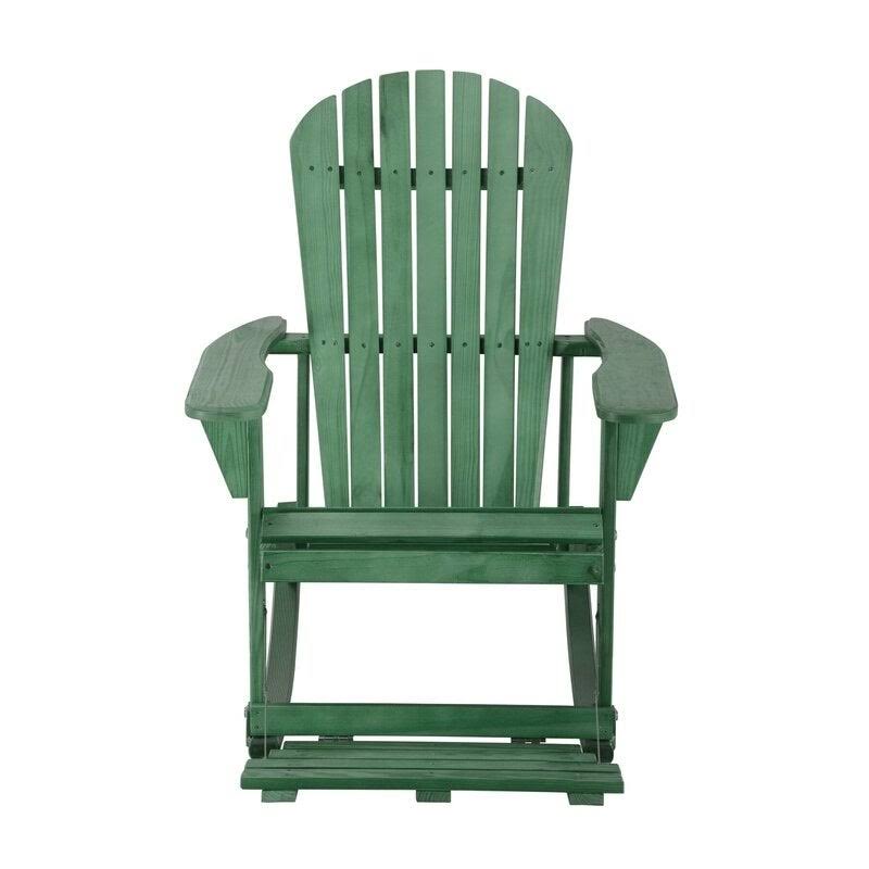 White 3 Piece Patio Adirondack Rocker Set P31833