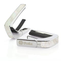 White Mother of Pearl Capo with Chrome Finish P498030