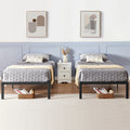 2-Piece Twin Metal Platform Bed Frame H49335