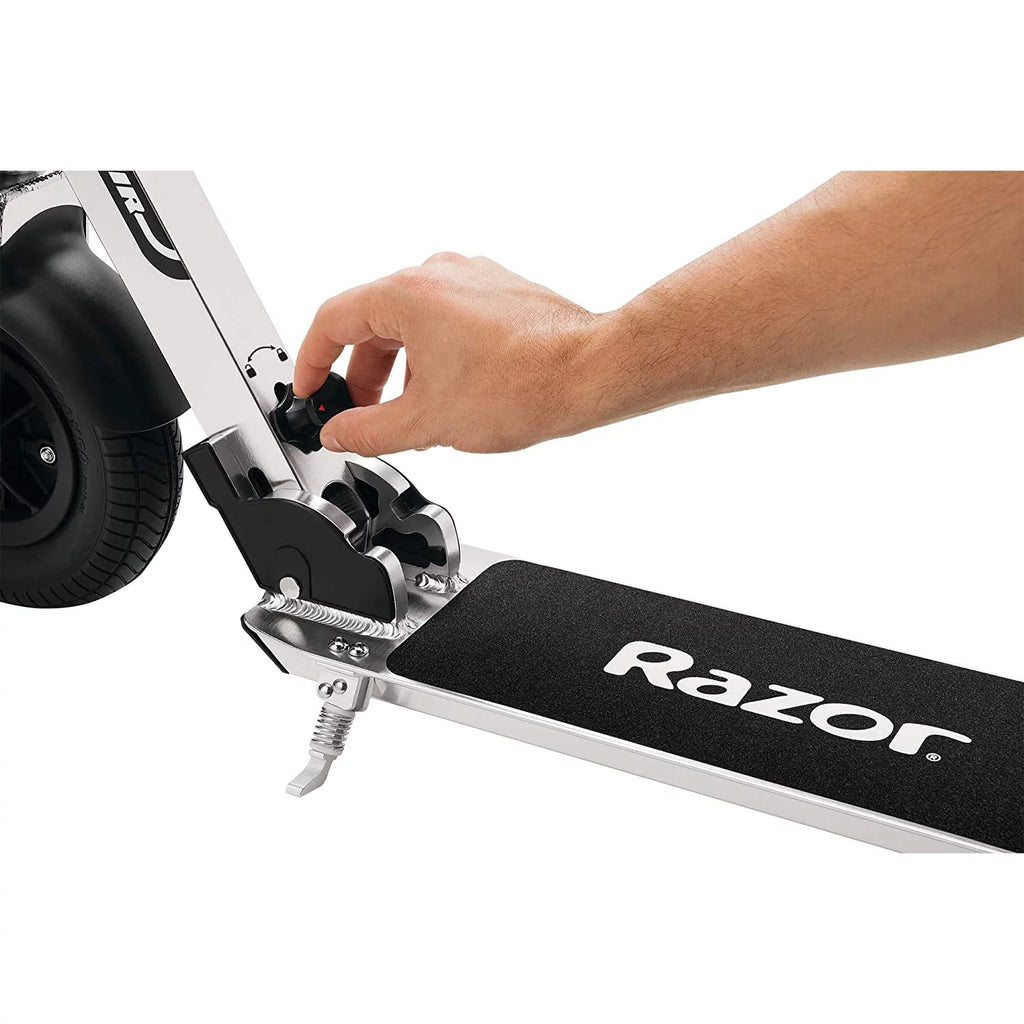 Kick Scooter with 8" Air-filled Tires, Foldable, Adjustable Handlebars N797179