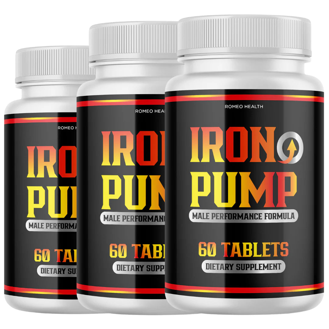 Iron Pump Male Performance Dietary Supplement 60 Capsules N868