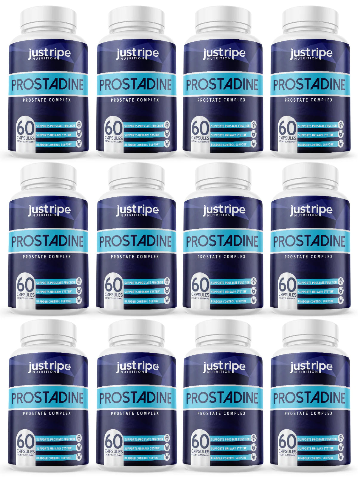 12 Pack Prostate Capsules Natural Supplement H197