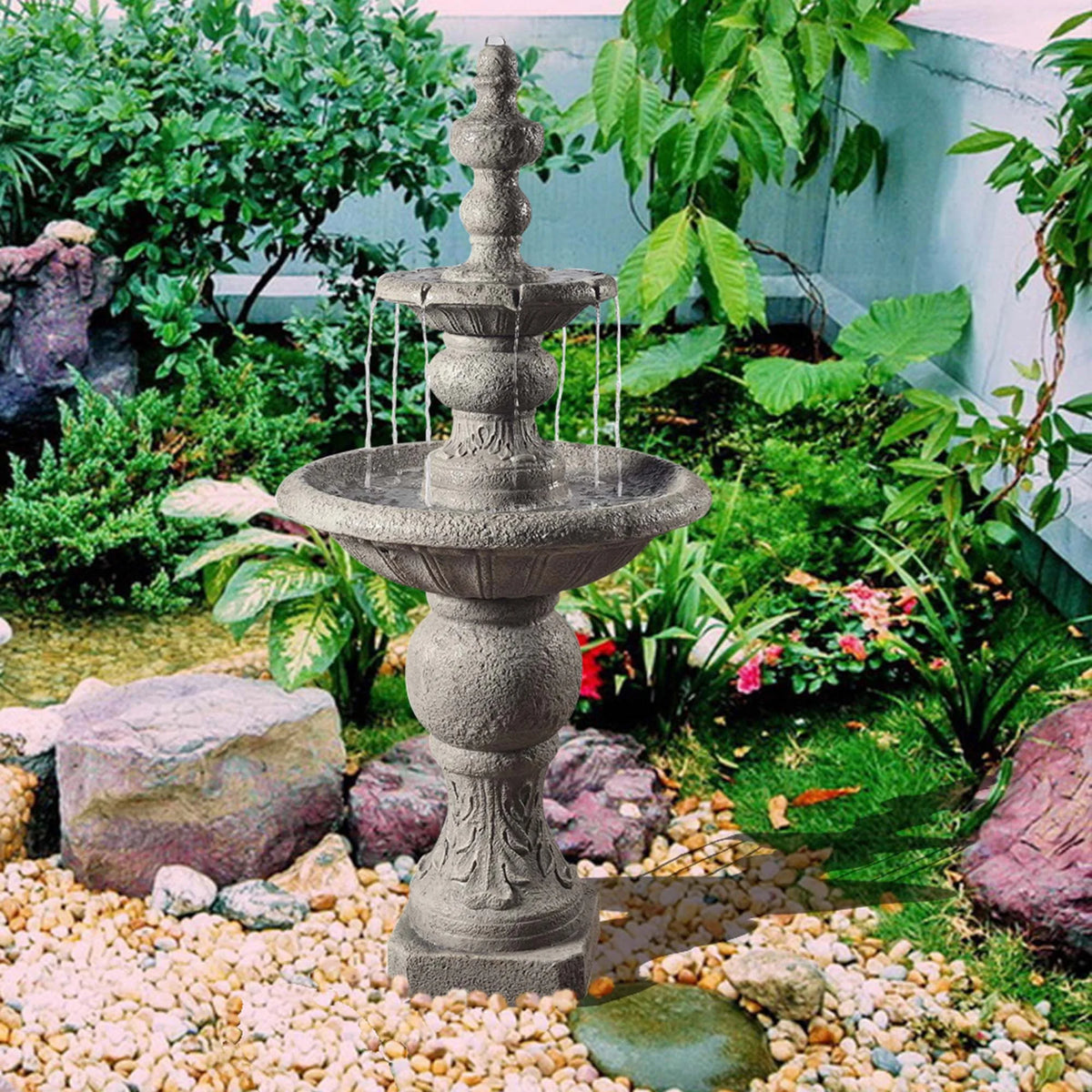 Indoor Water Fountain Gray I716155