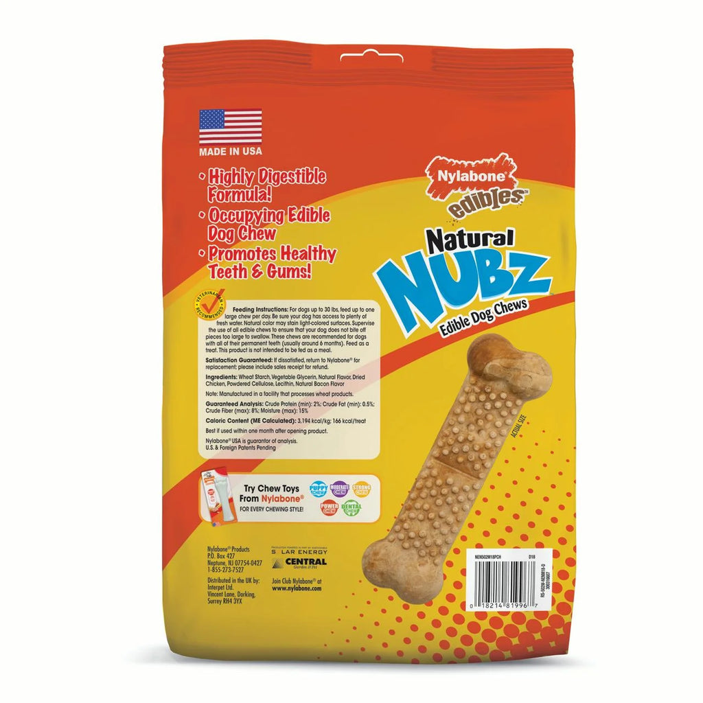 Large Edible Dog Chew Treat, Chicken Flavor, 2.2 Lbs. (18 Count) G379115