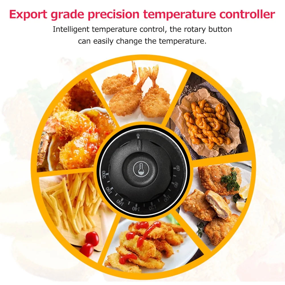 6L Stainless Steel Electric Deep Fryer W577