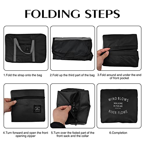 Travel Duffel Bag 18x14x8 Foldable Carry on Luggage Bag G671417