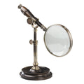 Bronzed Magnifying Glass with Stand R55625