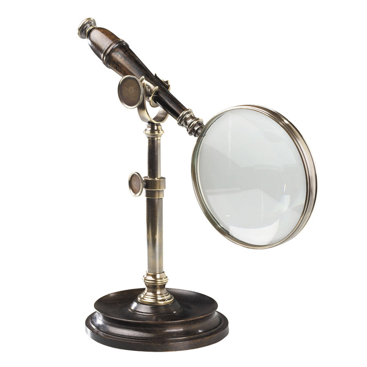 Bronzed Magnifying Glass with Stand R55625