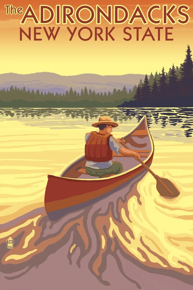 Canoe Scene 1000 Piece Jigsaw Puzzle D439