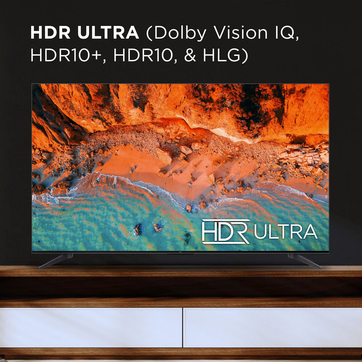 65" 4K QLED HDR Smart TV with Google TV F570167