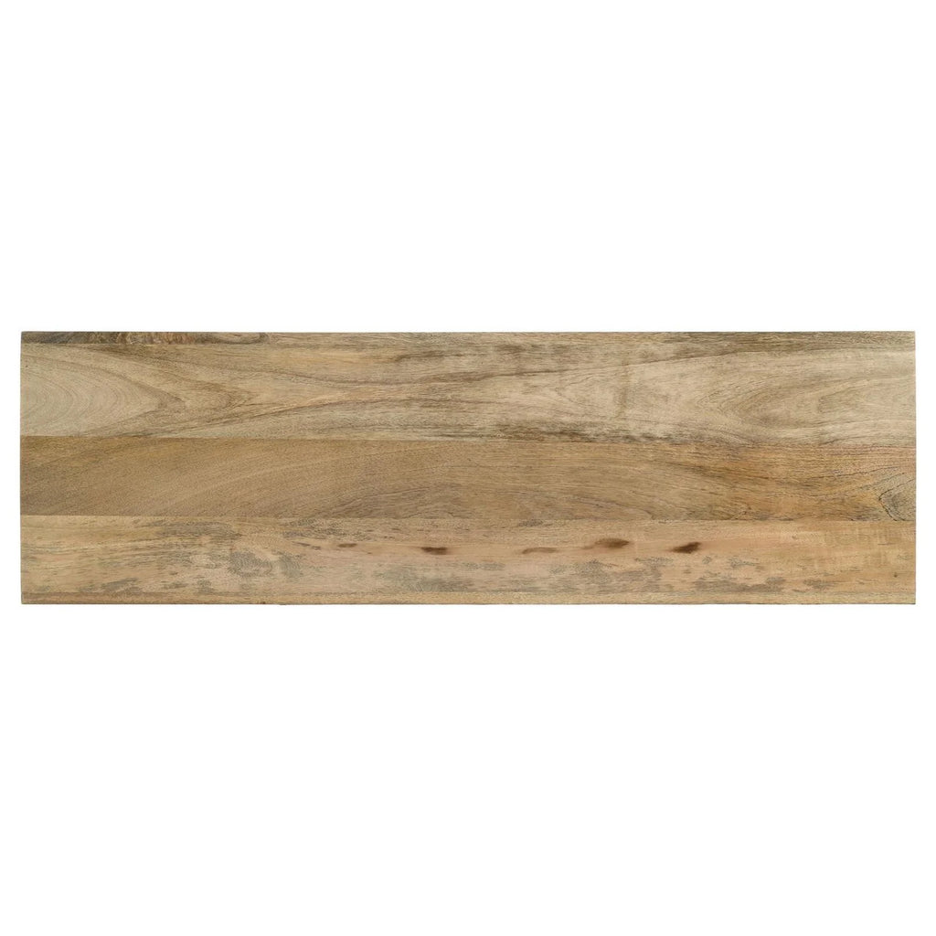 46 Inch Brown Mango Wood Console Table Q3178