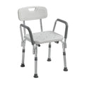 Bath Bench with Back and Padded Arms S644130