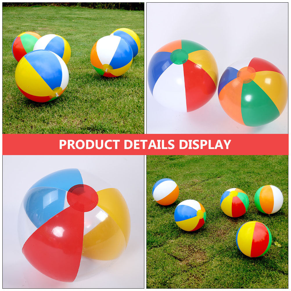 3Pcs Inflatable Beach Ball Pool Summer Water Toy R275