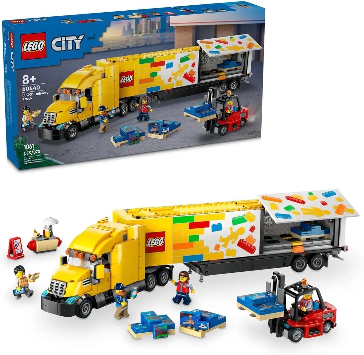 Lego City Delivery Truck with Trailer and Forklift S511567