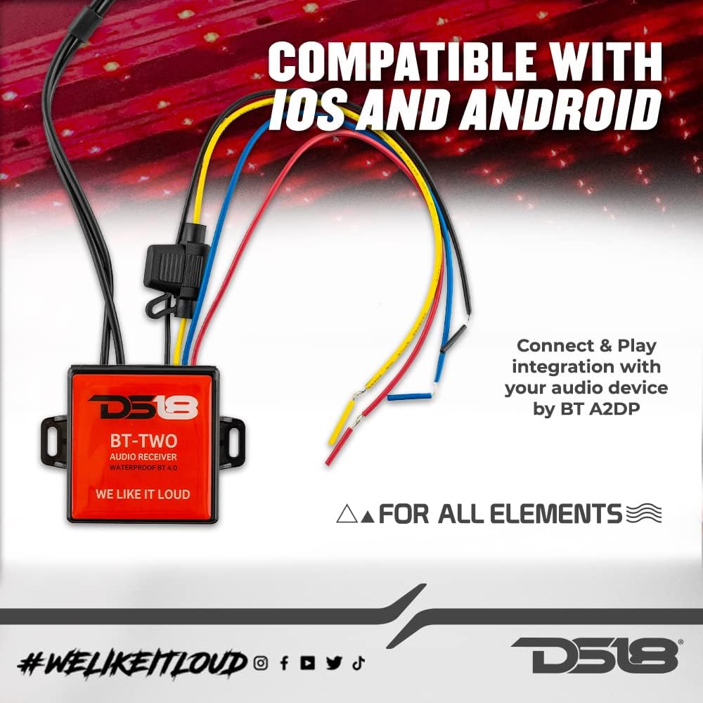 Bluetooth Receiver with Stereo RCA Output Y357030