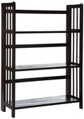 3 Shelf Folding Stackable Bookcase F954214