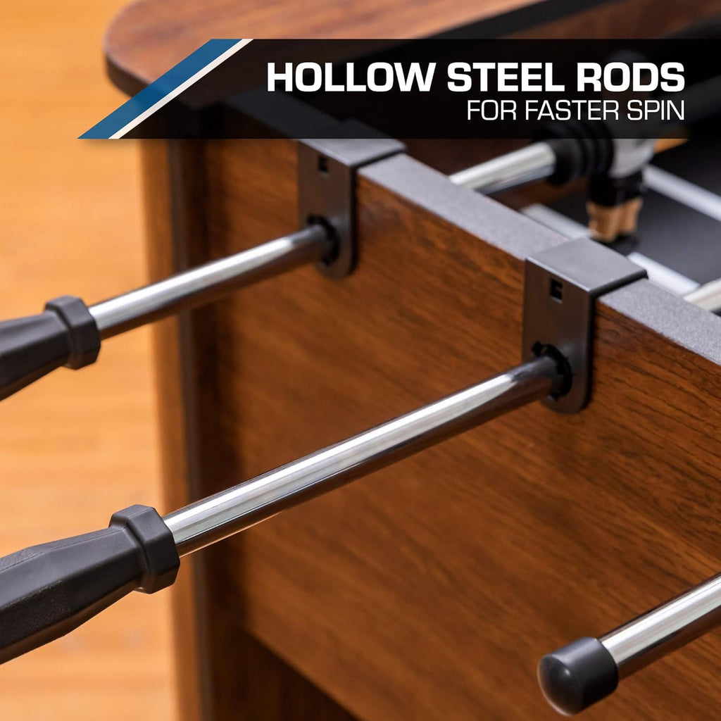 56-Inch Foosball Table with Quick-Connect Rods and Bead Scoring W396726