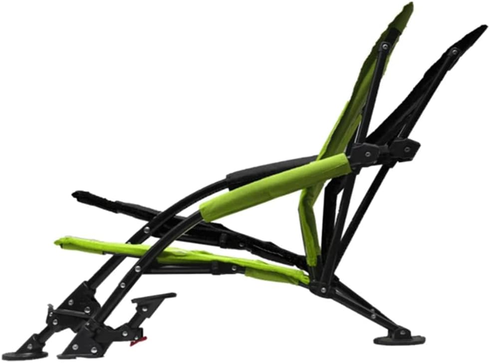 Heavy Duty Portable Recliner Beach Chair with Lumbar Support P25145
