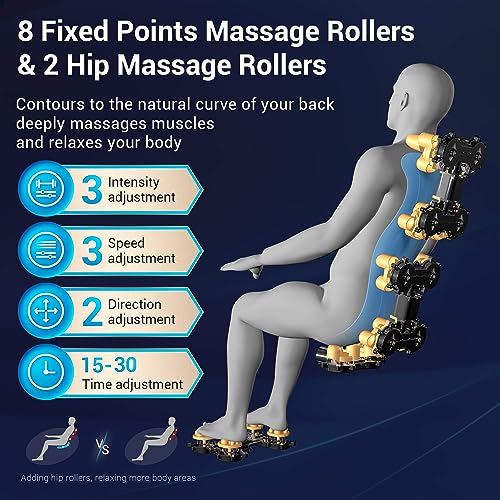 Black Shiatsu Massage Chair D734838