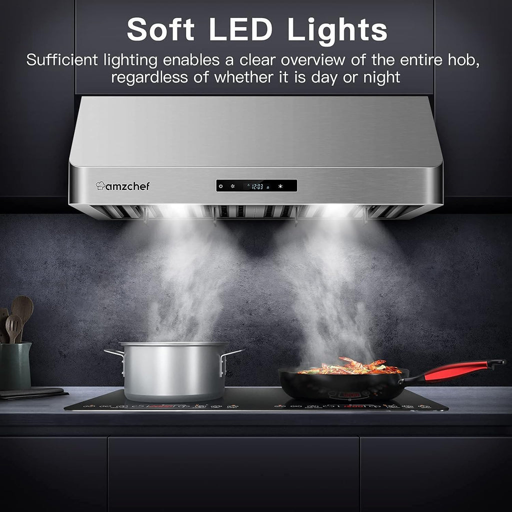 30 inch 700CFM Stainless Steel Under Cabinet Range Hood W13501
