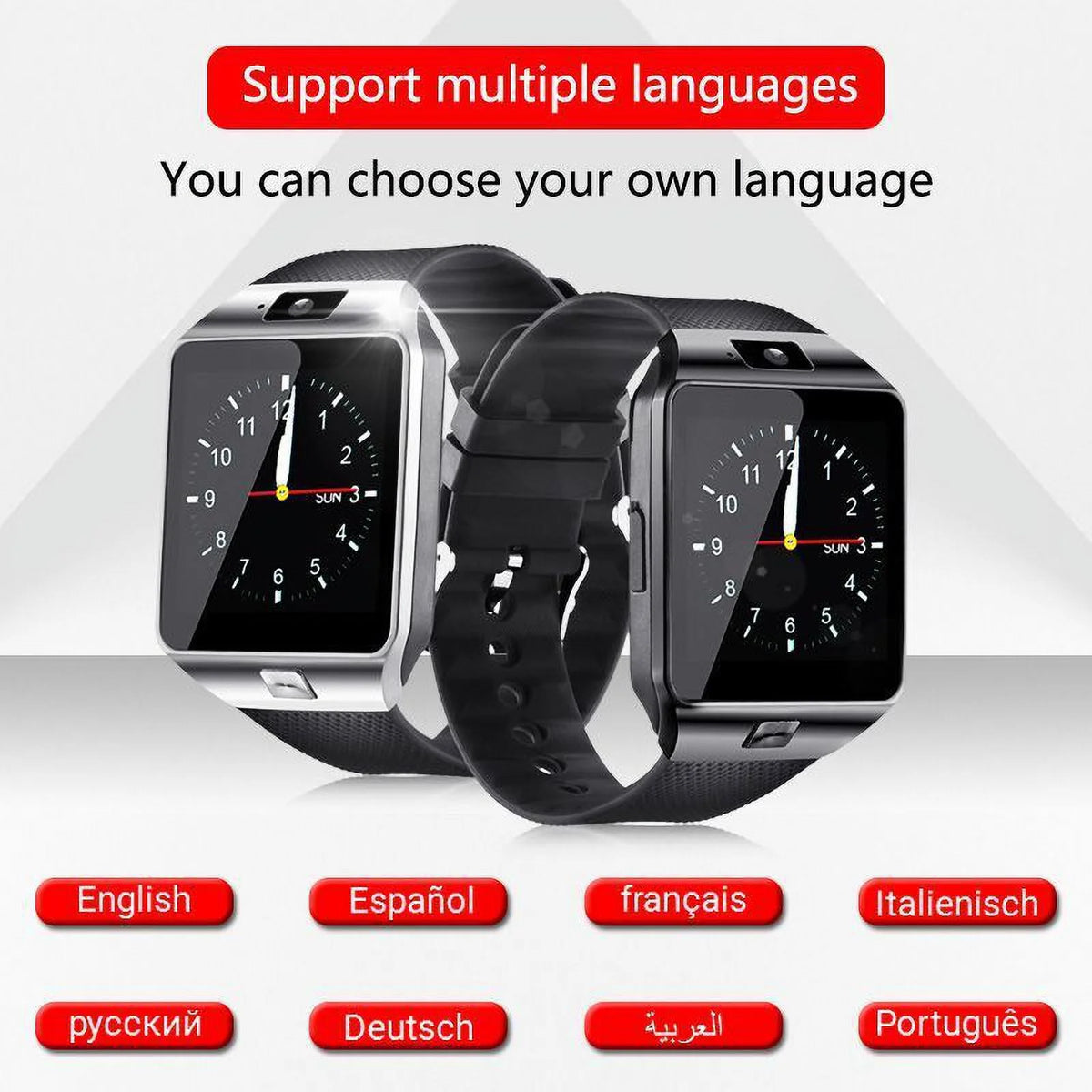 White Smart Watch U83405