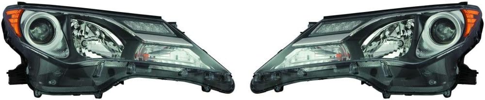 Headlight Assembly Pair for Toyota RAV4 2013 2014 2015 N50955