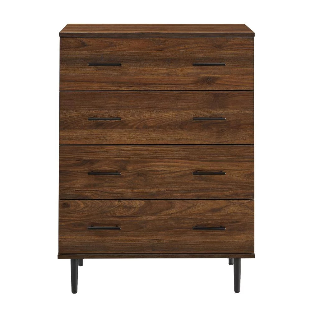 30" 4-Drawer Dark Walnut Bedroom Chest Z47103