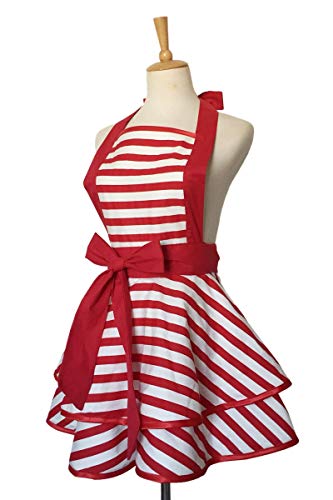 Handmade Cotton Retro Apron K872360
