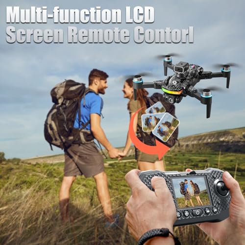 Drone with Camera 1080P RC Drone with Flashing Lights W78863